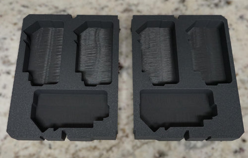 DeWalt 6 Battery(DCB204, DCB205, DCB206) Insert for DeWalt Tough System 2.0 Deep Compact Organizer (DWST08020)