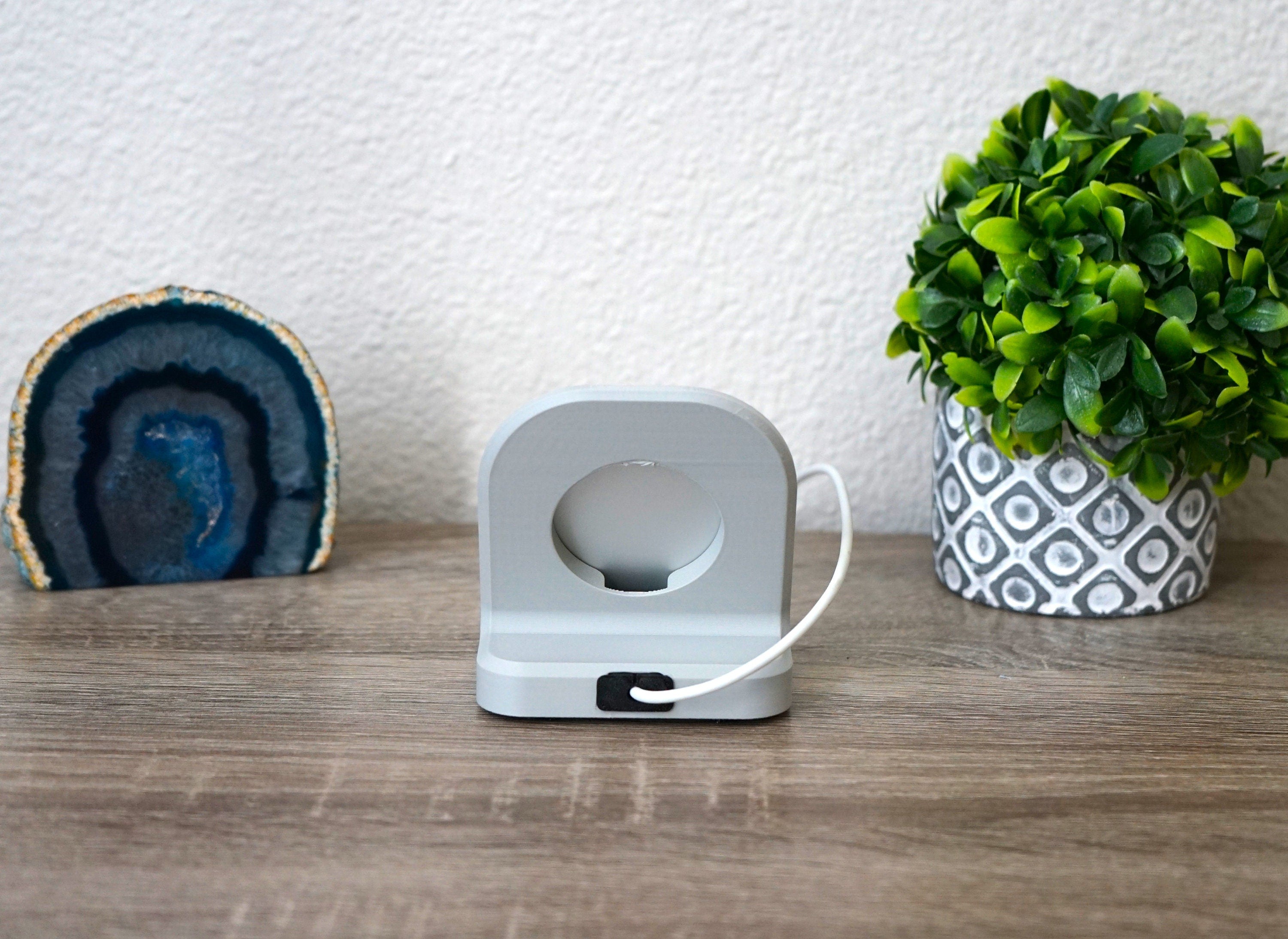 Standby Mode MagSafe Stand for 15W Apple MagSafe with Rubber Cable (3D Printed)