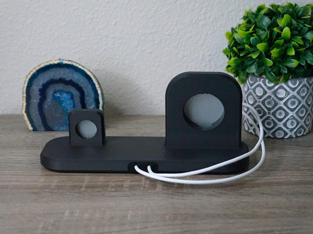 Standby Mode iPhone Apple Watch MagSafe Holder (3D Printed)