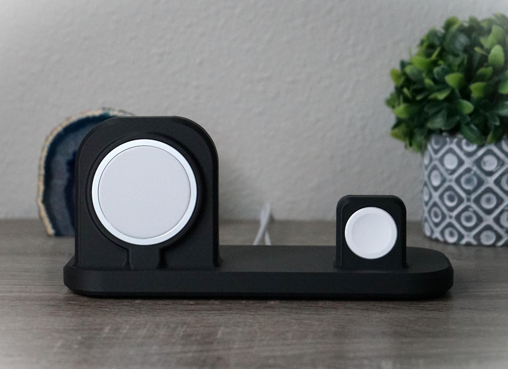 Standby Mode iPhone Apple Watch MagSafe Holder (3D Printed)