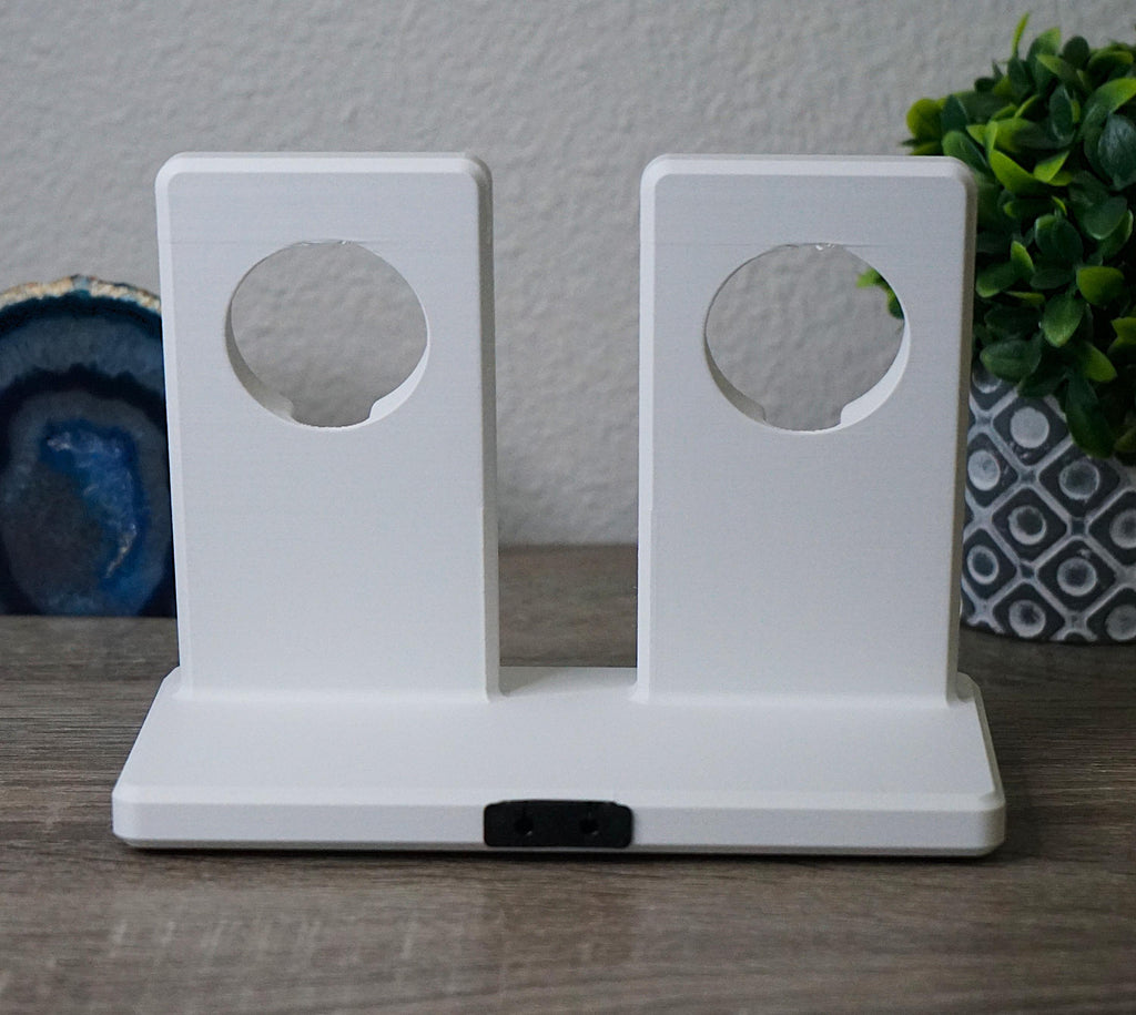 Dual Upright MagSafe Holder for iPhones (3D Printed)