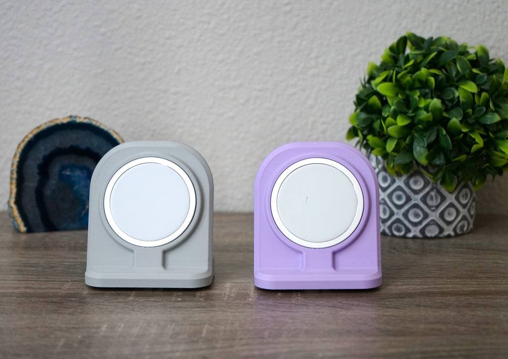 Standby Mode MagSafe Stand for 25W MagSafe with Braided Cable (3D Printed)