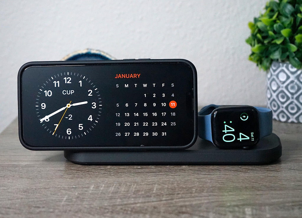 Standby Mode iPhone Apple Watch MagSafe Holder (3D Printed)